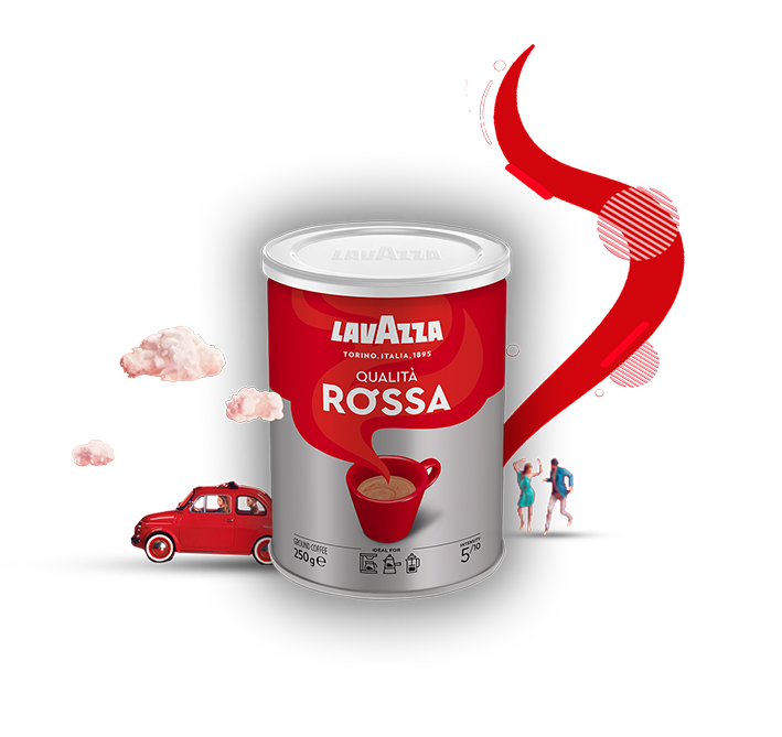 قهوة Qualità Rossa المطحونة