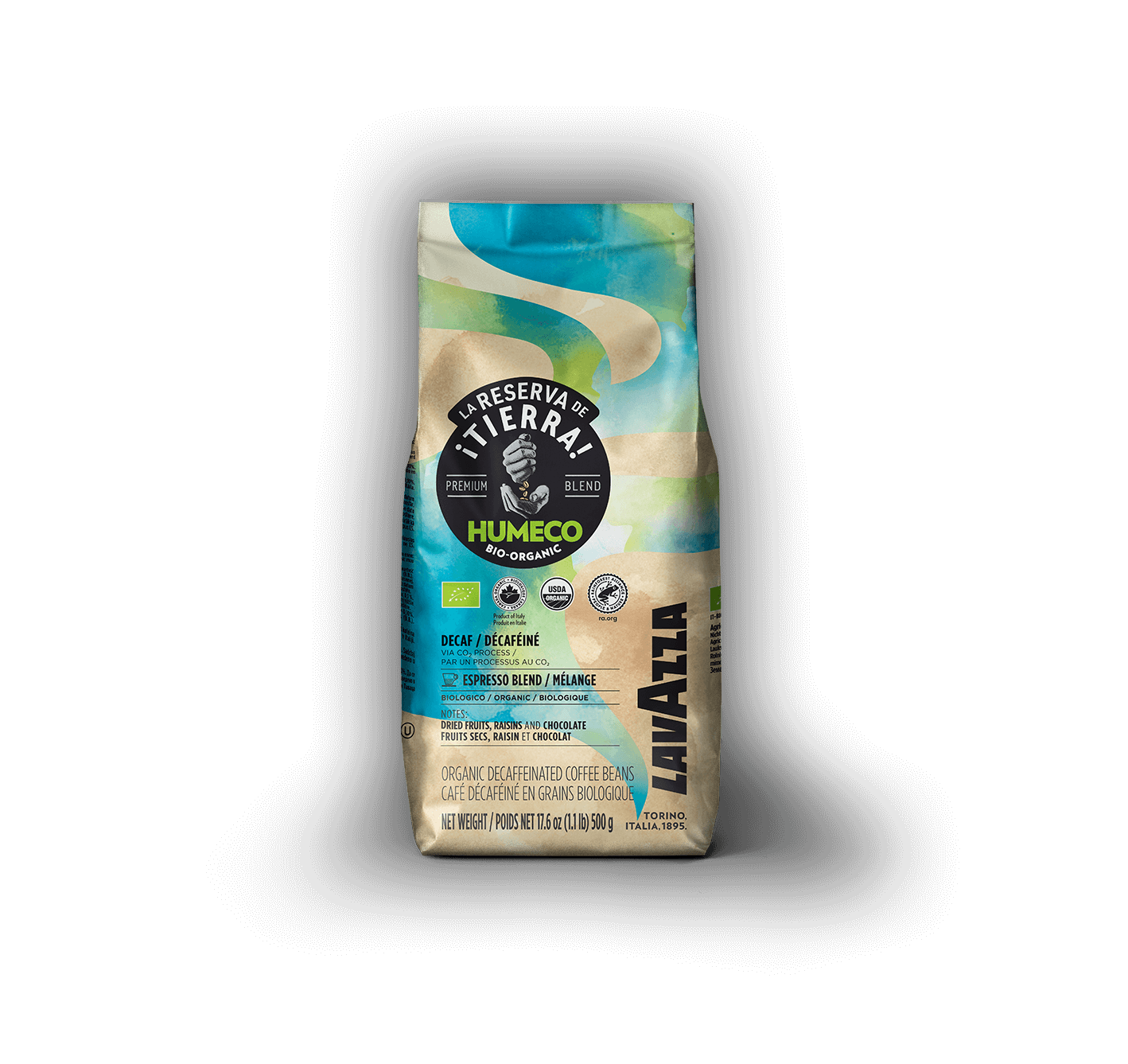 La Reserva de ¡Tierra! Humeco Bio-Organic Decaf Espresso