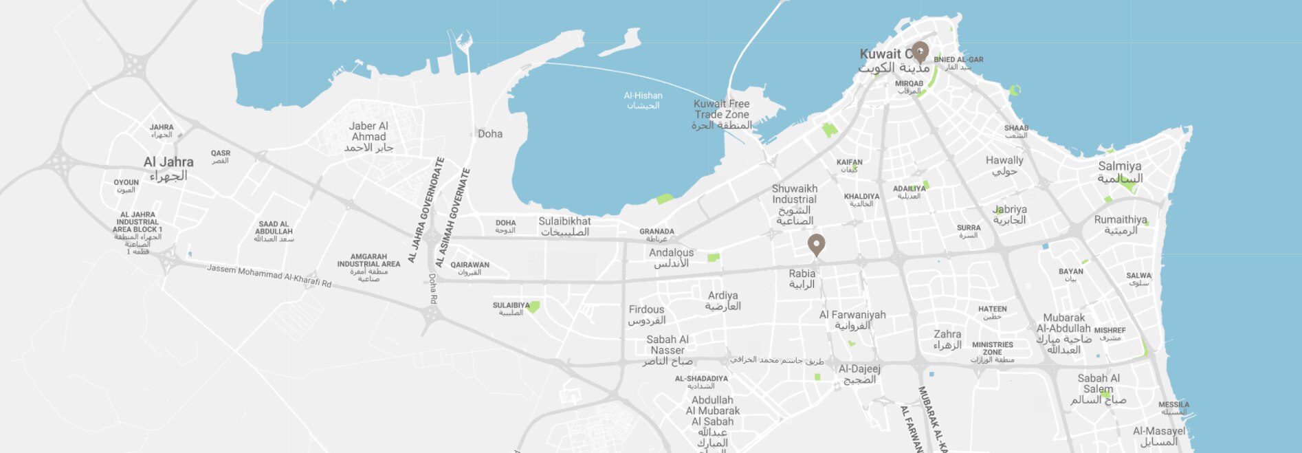 map-kuweit